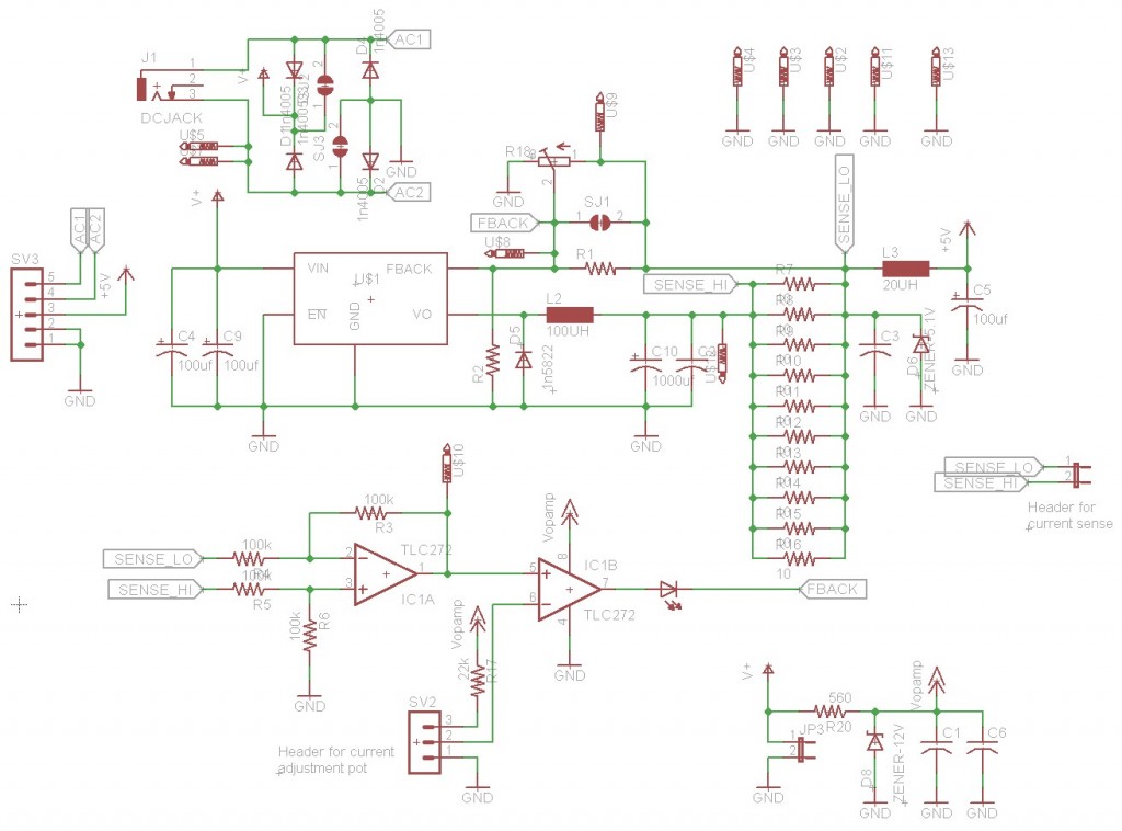 LM2576 constant voltage / constant current switching power supply – Dr ...